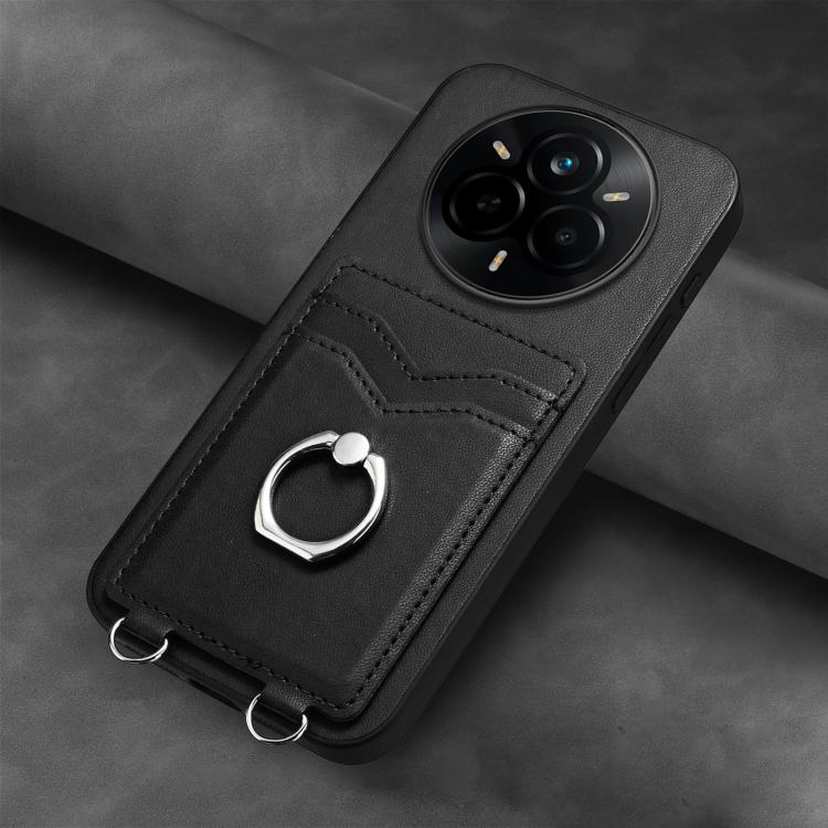 For Realme 14 Pro R20 Ring Card Holder Phone Case