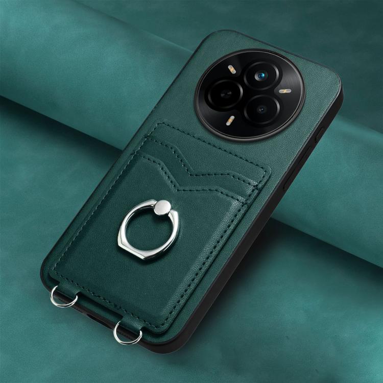 For Realme 14 Pro R20 Ring Card Holder Phone Case