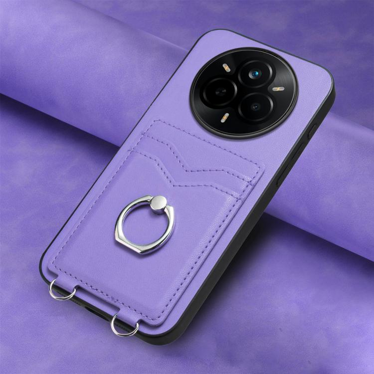 For Realme 14 Pro R20 Ring Card Holder Phone Case