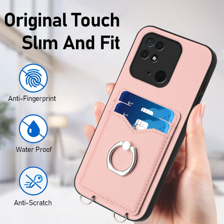 For Xiaomi Redmi 10C R20 Ring Card Holder Phone Case