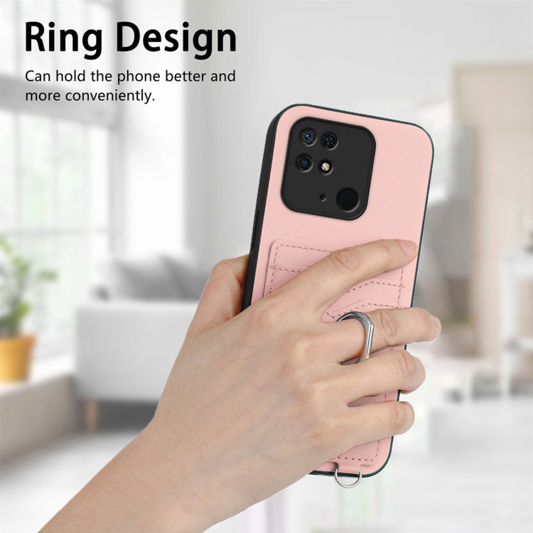 For Xiaomi Redmi 10C R20 Ring Card Holder Phone Case