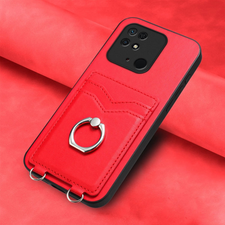 For Xiaomi Redmi 10C R20 Ring Card Holder Phone Case