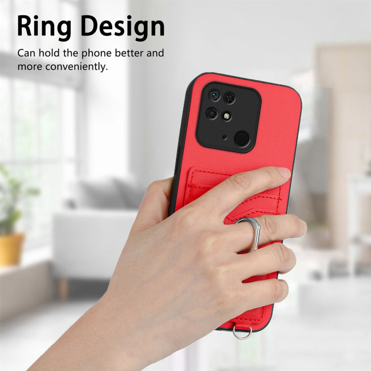For Xiaomi Redmi 10C R20 Ring Card Holder Phone Case