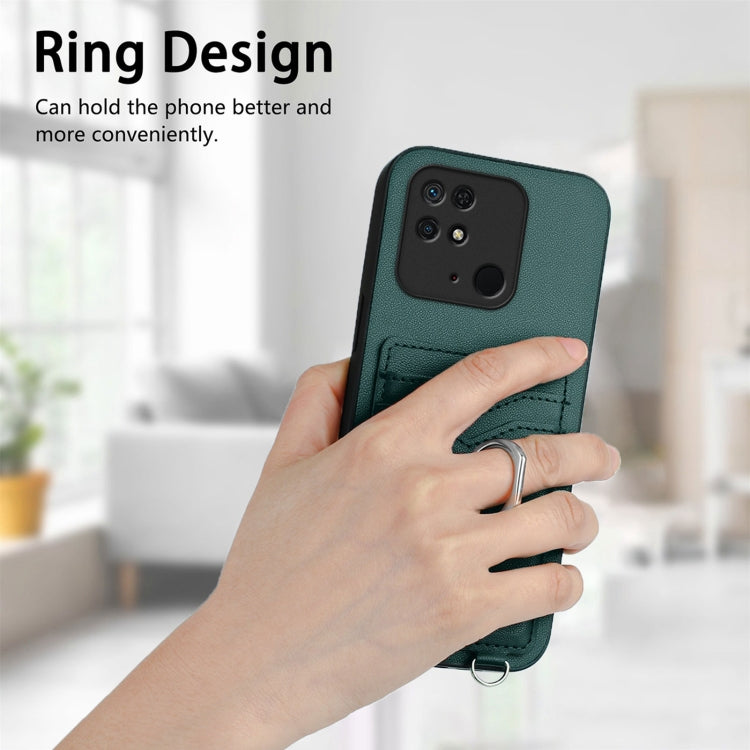 For Xiaomi Redmi 10C R20 Ring Card Holder Phone Case