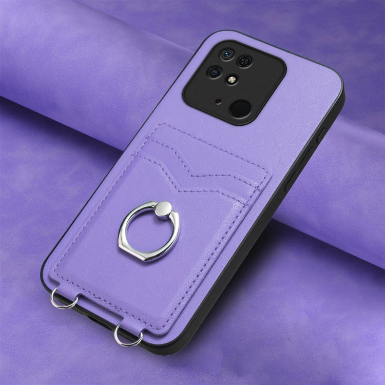 For Xiaomi Redmi 10C R20 Ring Card Holder Phone Case
