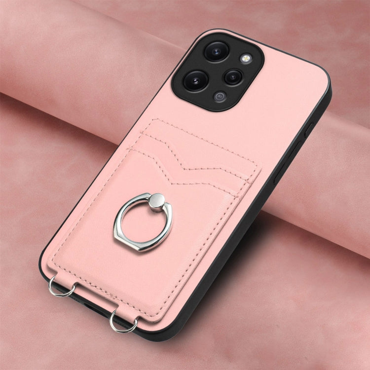 For Xiaomi Redmi 12 4G Global R20 Ring Card Holder Phone Case