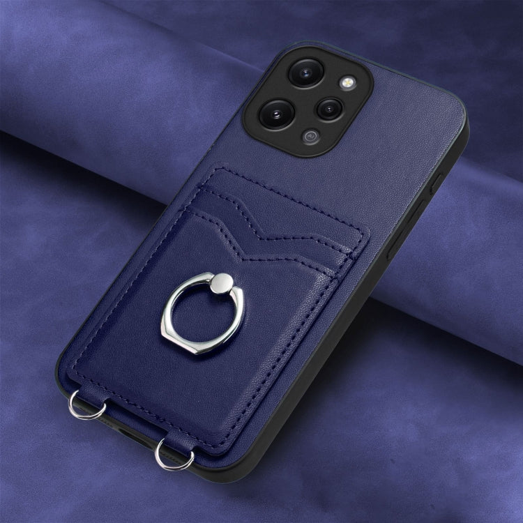For Xiaomi Redmi 12 4G Global R20 Ring Card Holder Phone Case