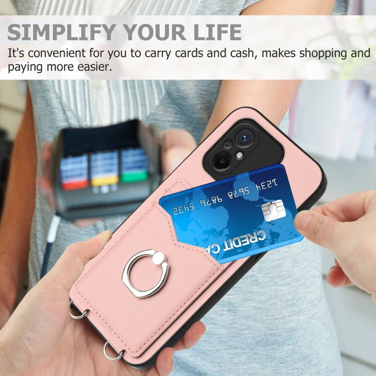 For Xiaomi Redmi 12C / 11A R20 Ring Card Holder Phone Case