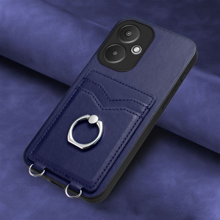 For Xiaomi Redmi 13C 5G / 13R R20 Ring Card Holder Phone Case