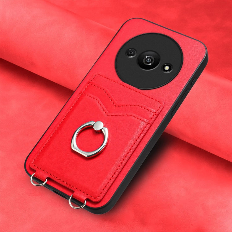For Xiaomi Redmi A3 4G Global R20 Ring Card Holder Phone Case