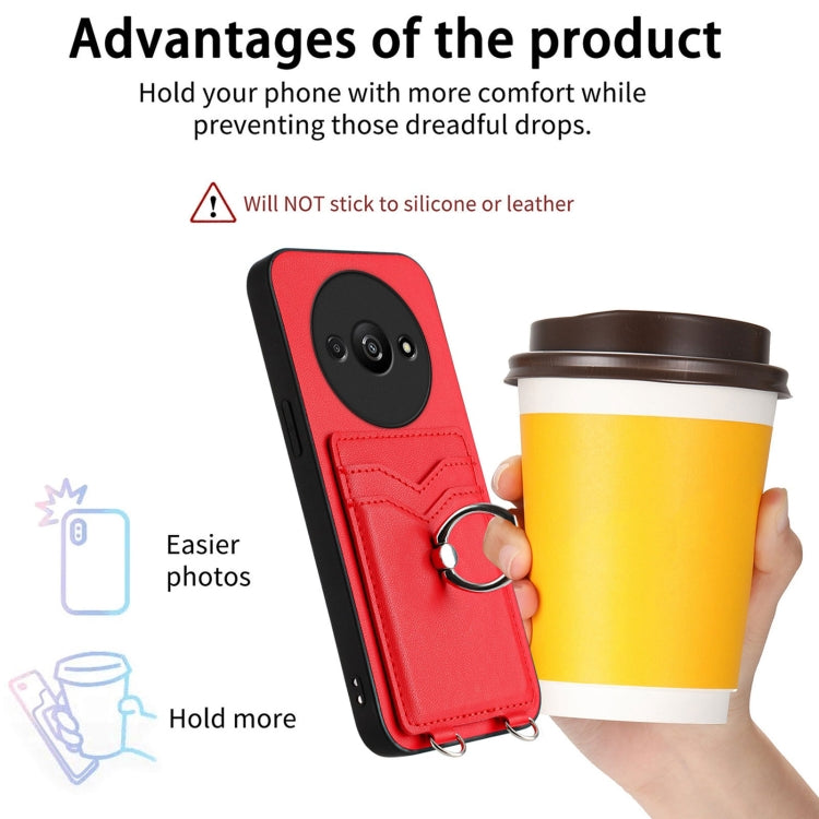 For Xiaomi Redmi A3 4G Global R20 Ring Card Holder Phone Case