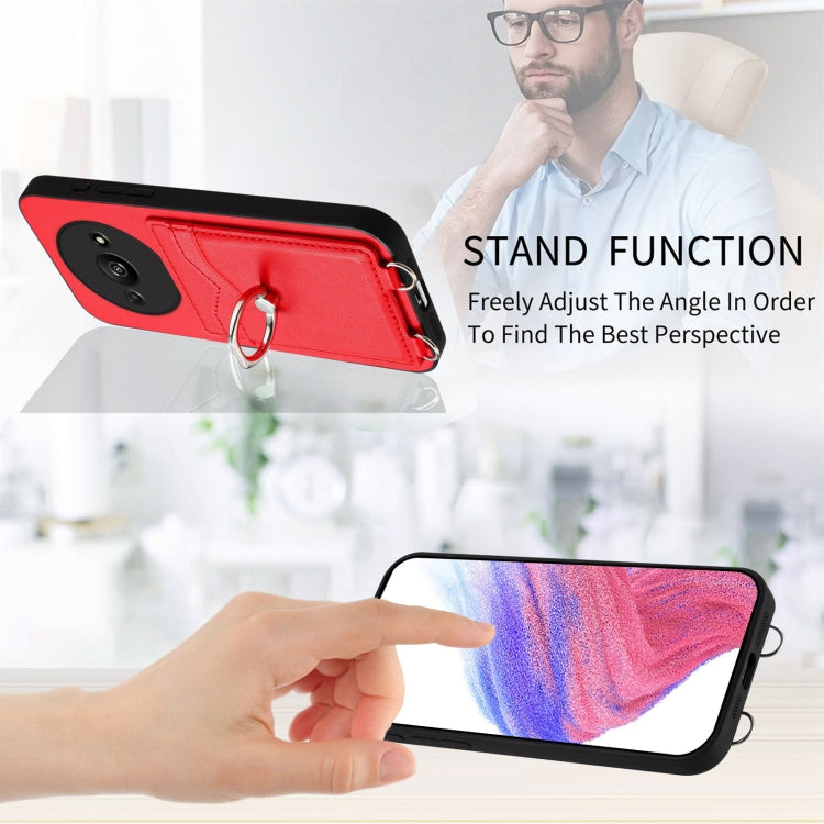 For Xiaomi Redmi A3 4G Global R20 Ring Card Holder Phone Case