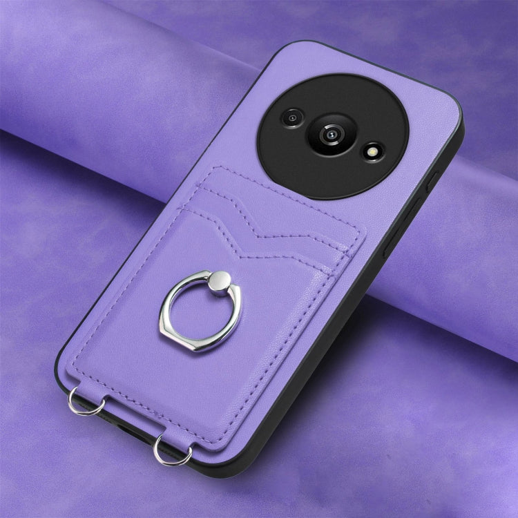 For Xiaomi Redmi A3 4G Global R20 Ring Card Holder Phone Case