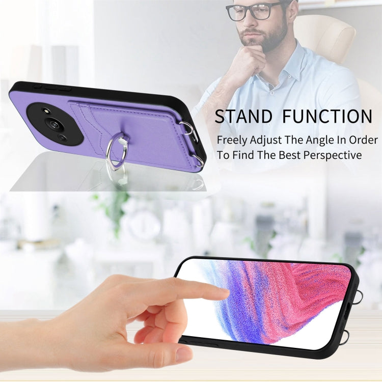 For Xiaomi Redmi A3 4G Global R20 Ring Card Holder Phone Case
