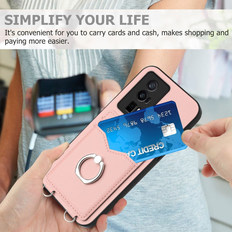 For Xiaomi Redmi K60 / K60 Pro R20 Ring Card Holder Phone Case