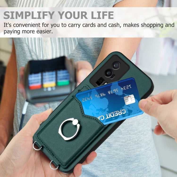 For Xiaomi Redmi K60 / K60 Pro R20 Ring Card Holder Phone Case
