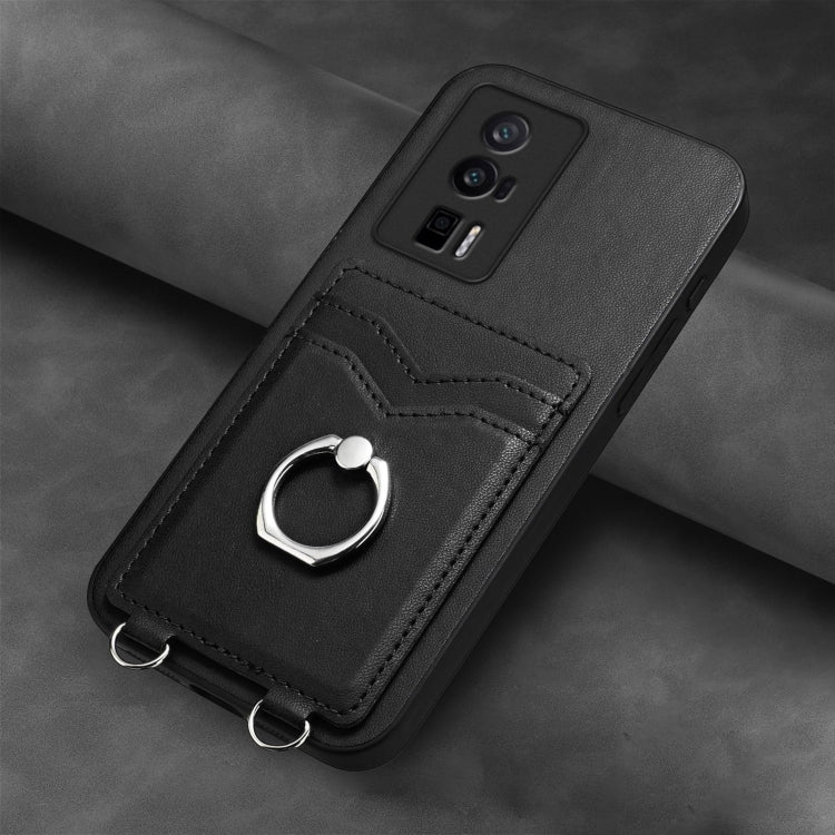 For Xiaomi Redmi K60 Champion Edition R20 Ring Card Holder Phone Case
