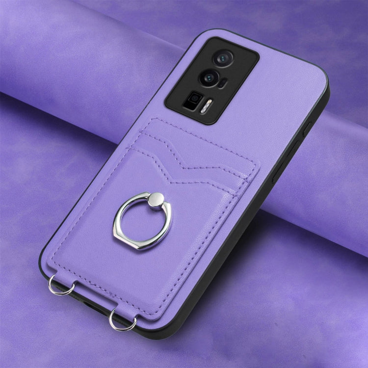 For Xiaomi Redmi K60 Champion Edition R20 Ring Card Holder Phone Case