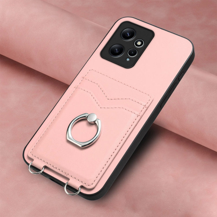 For Xiaomi Redmi Note 12 4G Global R20 Ring Card Holder Phone Case
