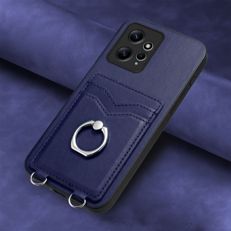 For Xiaomi Redmi Note 12 4G Global R20 Ring Card Holder Phone Case