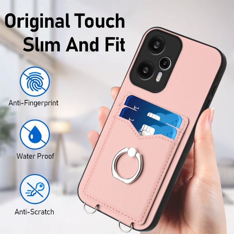 For Xiaomi Redmi Note 12 Turbo R20 Ring Card Holder Phone Case