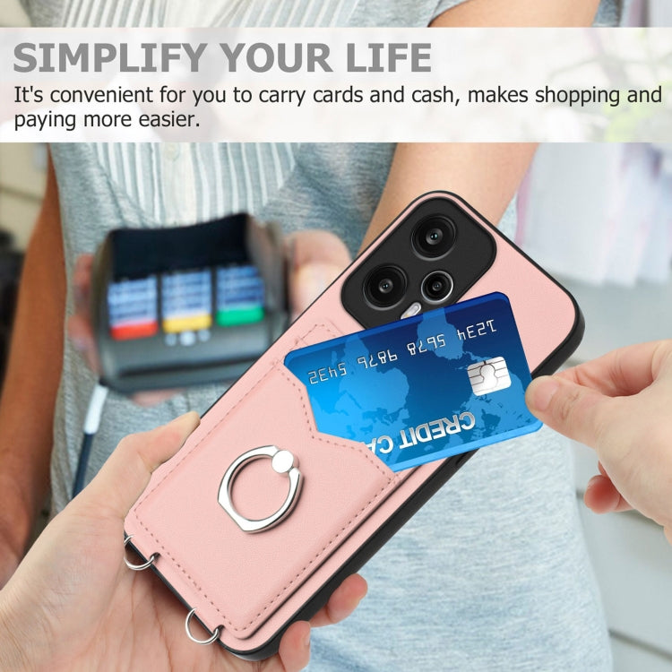 For Xiaomi Redmi Note 12 Turbo R20 Ring Card Holder Phone Case