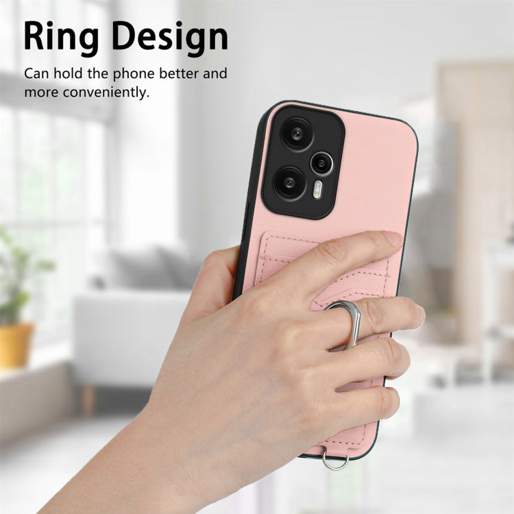 For Xiaomi Redmi Note 12 Turbo R20 Ring Card Holder Phone Case
