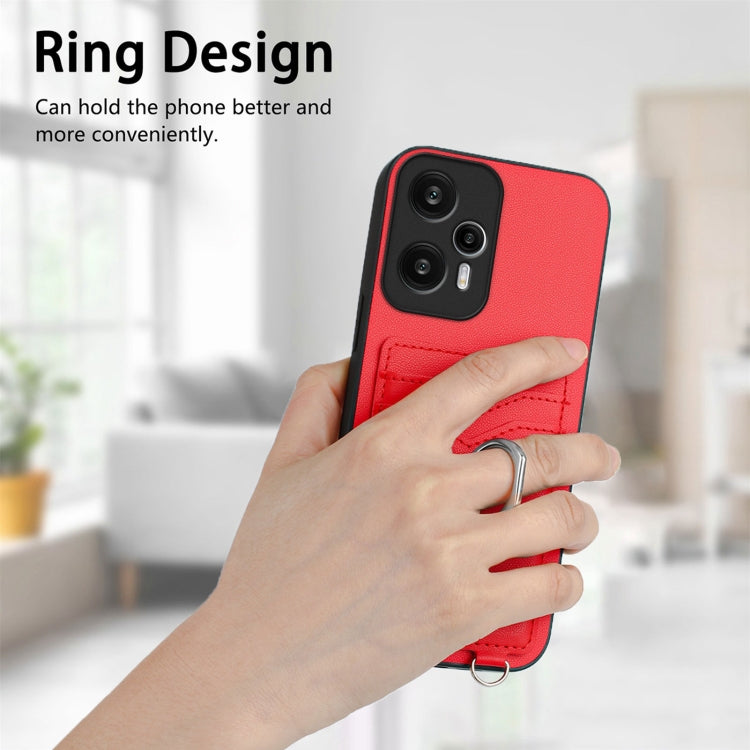 For Xiaomi Redmi Note 12 Turbo R20 Ring Card Holder Phone Case