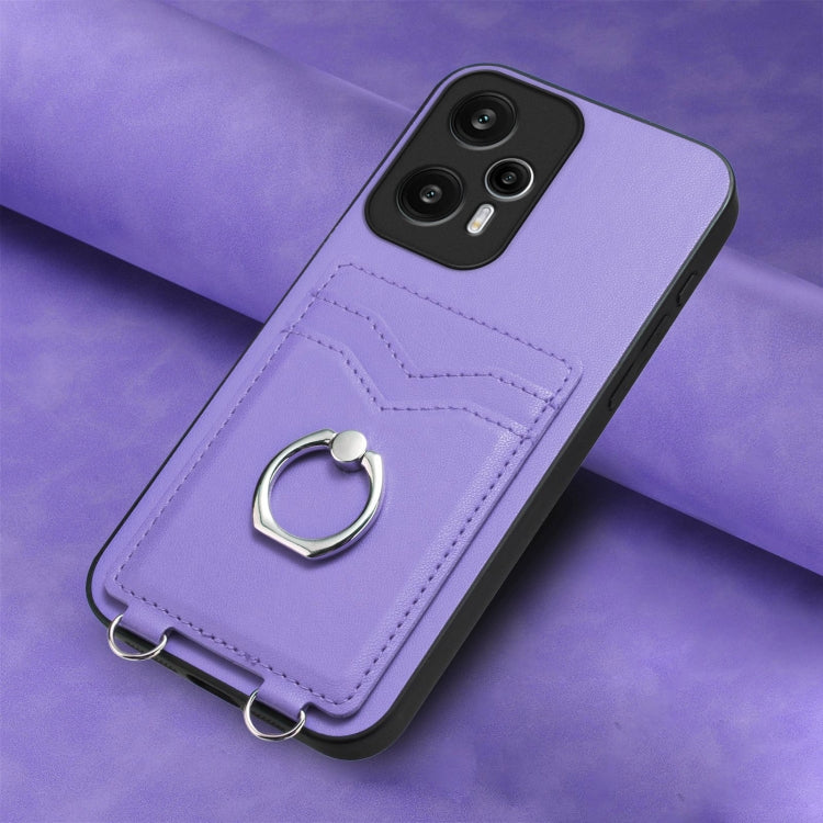 For Xiaomi Redmi Note 12 Turbo R20 Ring Card Holder Phone Case