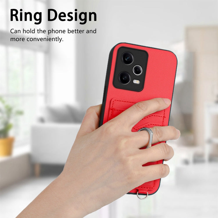 For Xiaomi Poco X5 R20 Ring Card Holder Phone Case