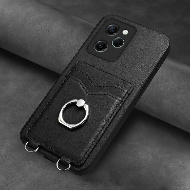 For Xiaomi Redmi Note 12 Pro Speed R20 Ring Card Holder Phone Case