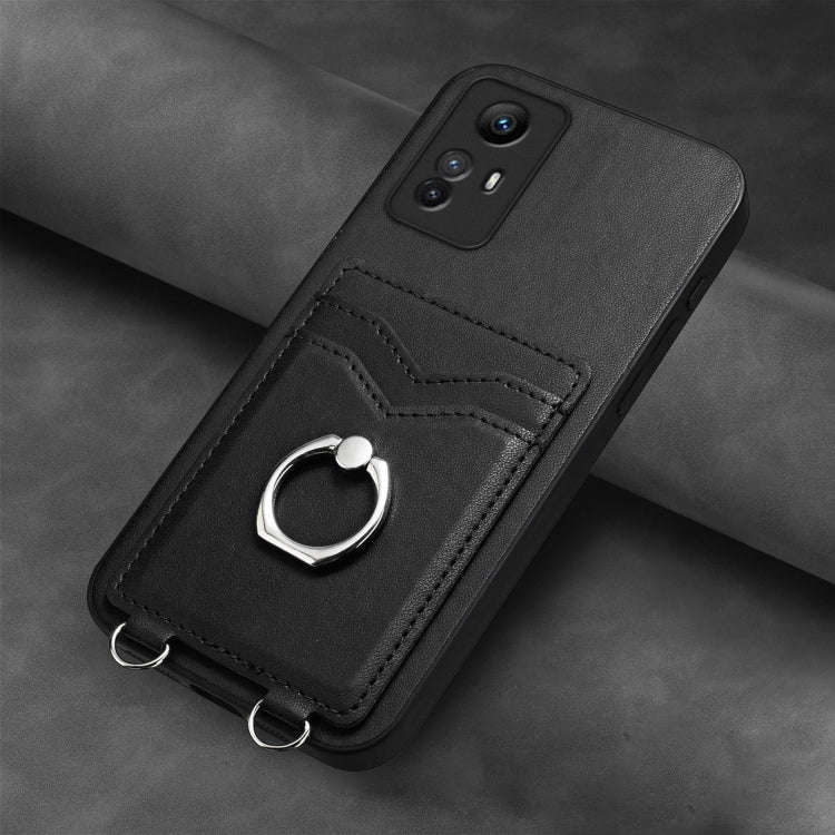 For Xiaomi Redmi Note 12S 4G Global R20 Ring Card Holder Phone Case