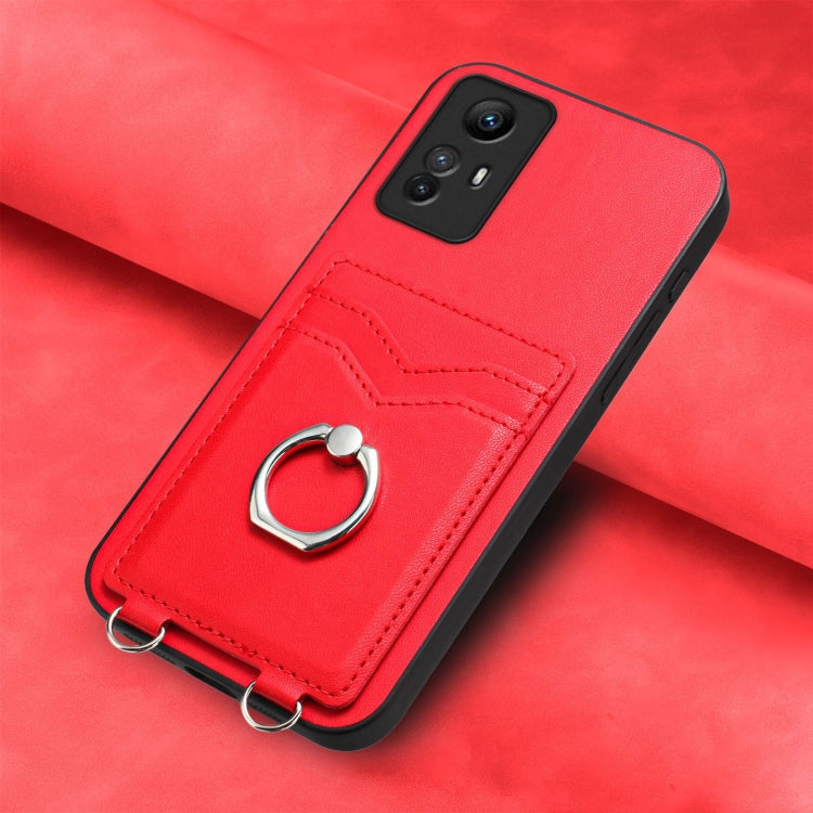 For Xiaomi Redmi Note 12S 4G Global R20 Ring Card Holder Phone Case