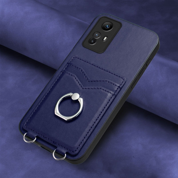 For Xiaomi Redmi Note 12S 4G Global R20 Ring Card Holder Phone Case