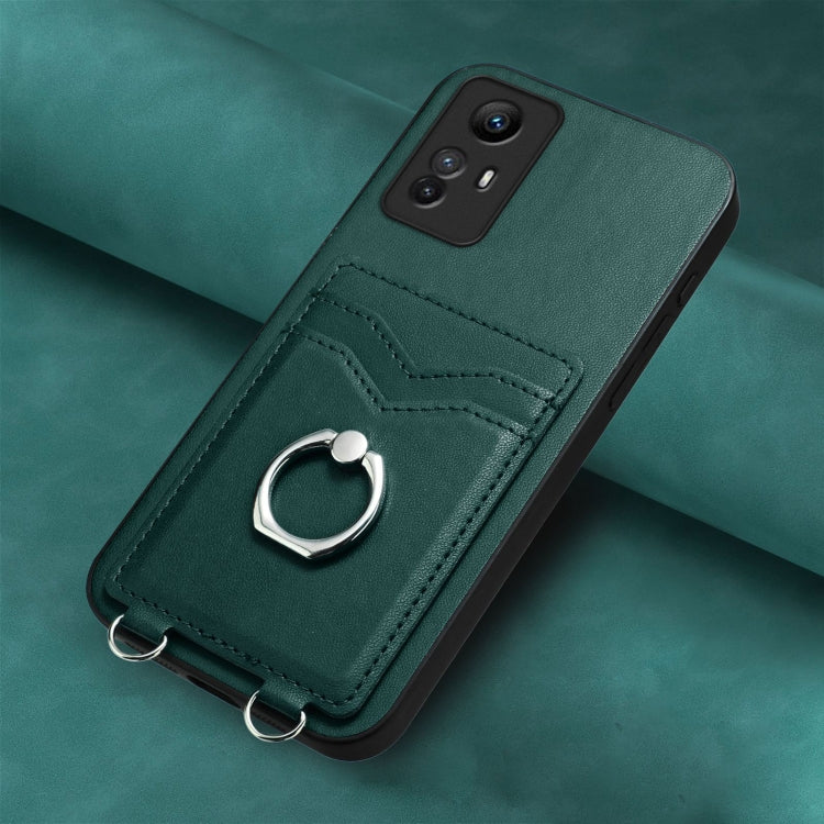For Xiaomi Redmi Note 12S 4G Global R20 Ring Card Holder Phone Case