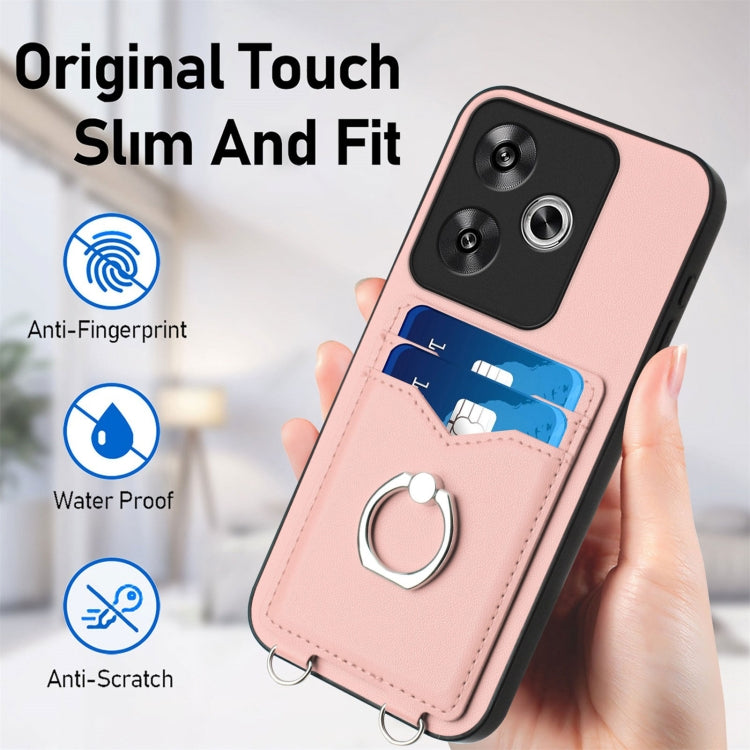 For Xiaomi Redmi Turbo 3 R20 Ring Card Holder Phone Case