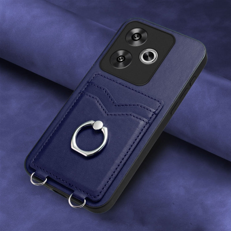 For Xiaomi Redmi Turbo 3 R20 Ring Card Holder Phone Case