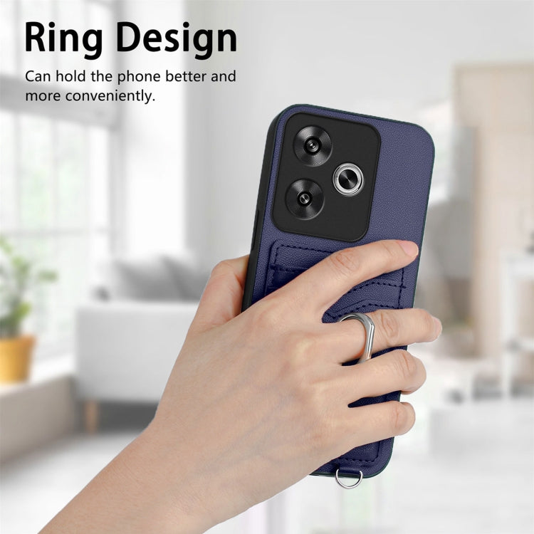 For Xiaomi Redmi Turbo 3 R20 Ring Card Holder Phone Case