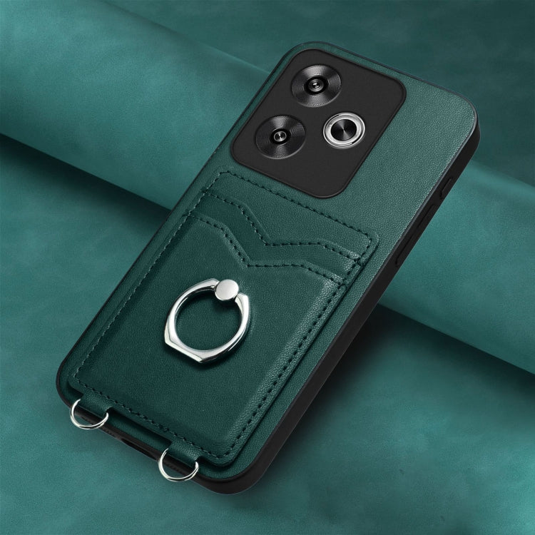For Xiaomi Redmi Turbo 3 R20 Ring Card Holder Phone Case