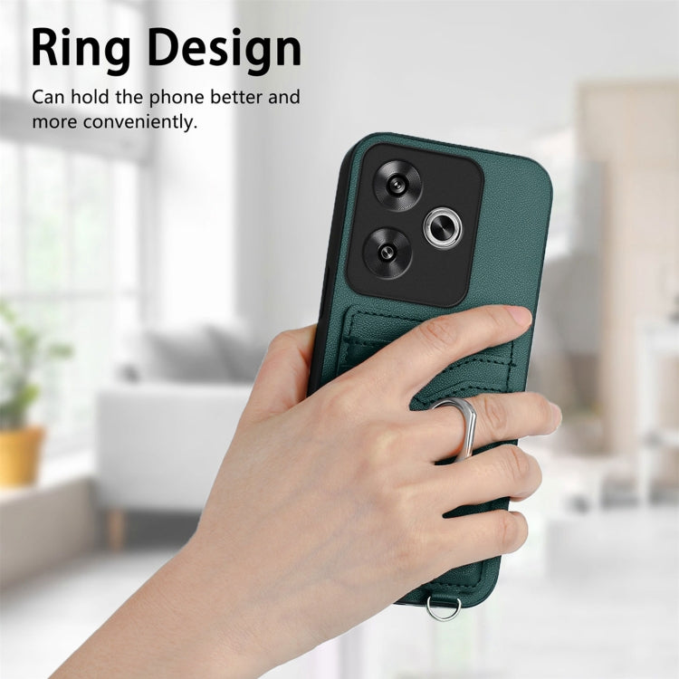 For Xiaomi Redmi Turbo 3 R20 Ring Card Holder Phone Case