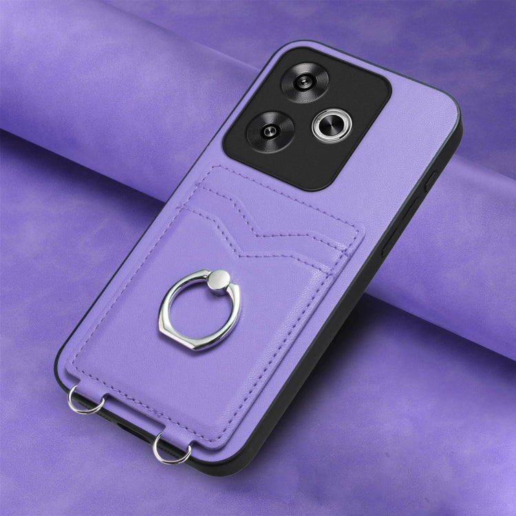 For Xiaomi Redmi Turbo 3 R20 Ring Card Holder Phone Case