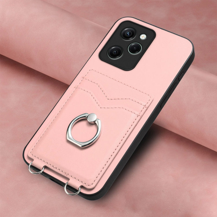 For Xiaomi Poco X5 Pro R20 Ring Card Holder Phone Case