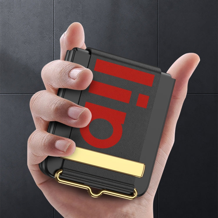 For Samsung Galaxy Z Flip6 / Flip7 FE GKK Integrated Ultra-thin Wristband Holder Phone Case