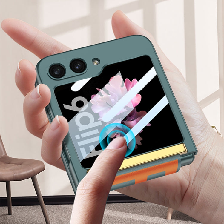 For Samsung Galaxy Z Flip6 / Flip7 FE GKK Integrated Ultra-thin Wristband Holder Phone Case