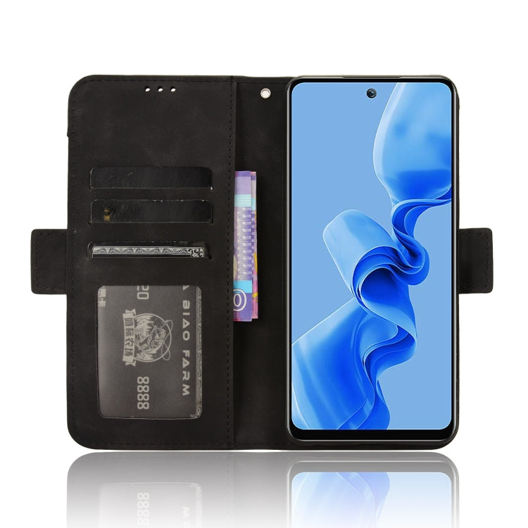 For itel S24 4G Skin Feel Calf Texture Card Slots Leather Phone Case
