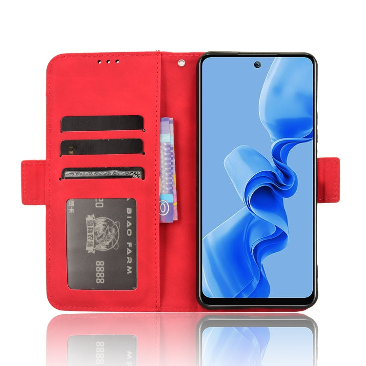 For itel S24 4G Skin Feel Calf Texture Card Slots Leather Phone Case