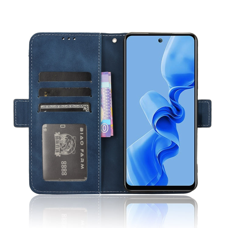 For itel S24 4G Skin Feel Calf Texture Card Slots Leather Phone Case