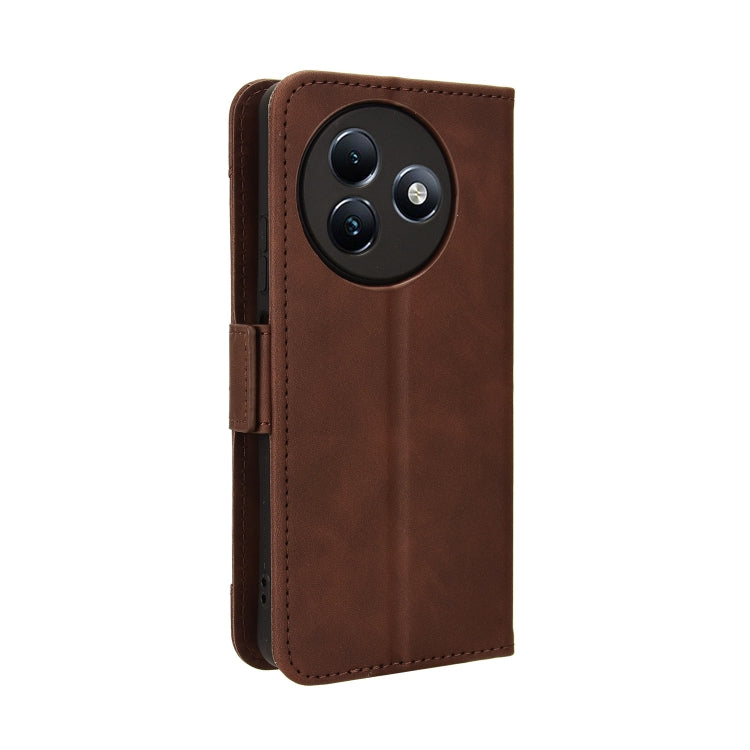 For itel S24 4G Skin Feel Calf Texture Card Slots Leather Phone Case
