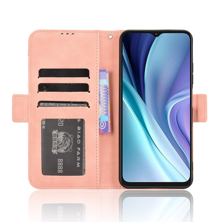 For itel A50 Skin Feel Calf Texture Card Slots Leather Phone Case
