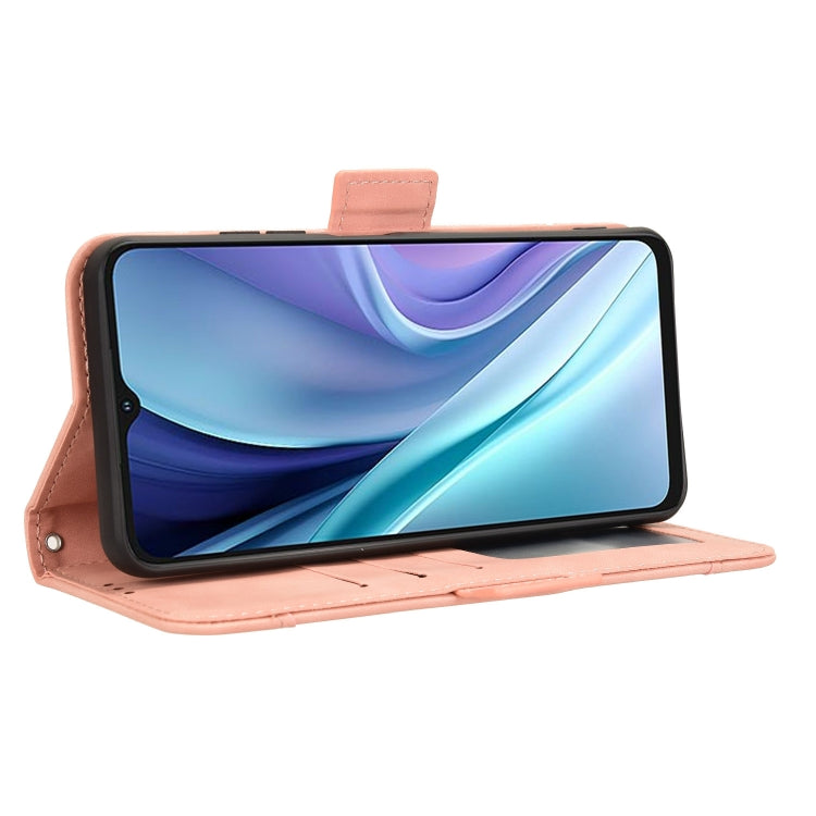 For itel A50 Skin Feel Calf Texture Card Slots Leather Phone Case